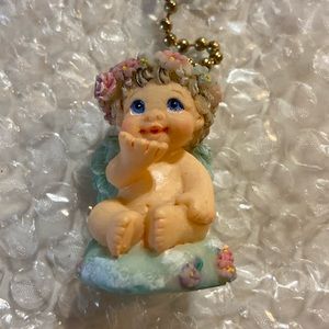 Dreamsicles”Northern Lights” polystone fan pull 2000